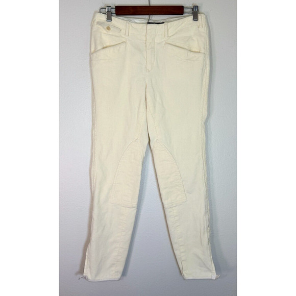 Ralph Lauren Corduroy Riding Pants Equestrian Blue Label Women’s‎ Size 6 - Picture 2 of 13
